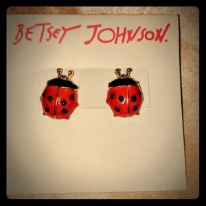 BETSEY JOHNSON LADY BUD EARRINGS
